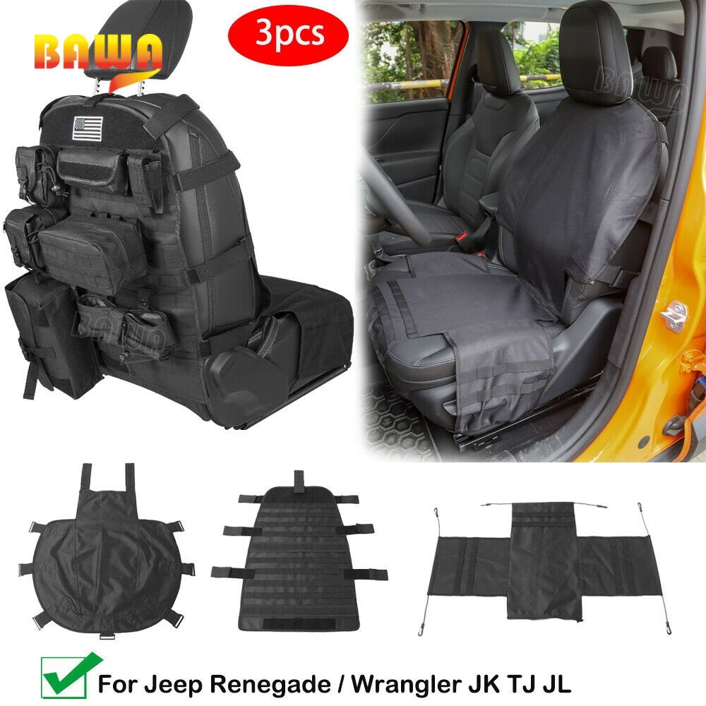 Bawa Autostoel Opslag Kussen Pad Multifunctionele Seat Terug Storage Voor Jeep Automotive Universele Accessoires
