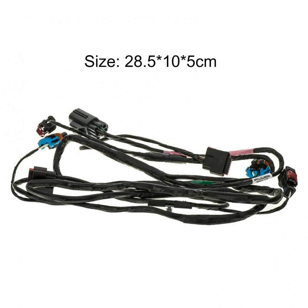 Headlight Harness Easy Installation Replaceable Lamp Wiring Harness Car Accessory 05087271AA for Chrysler 300 2006