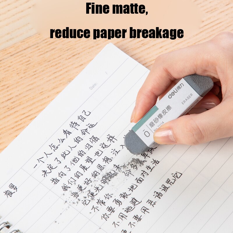 1PCS Frosted Rubber Pen Eraser Clean Without Leaving Marks Erasable Pencil Water Gel Ballpoint Pen Magic Wipe Eraser Supplies