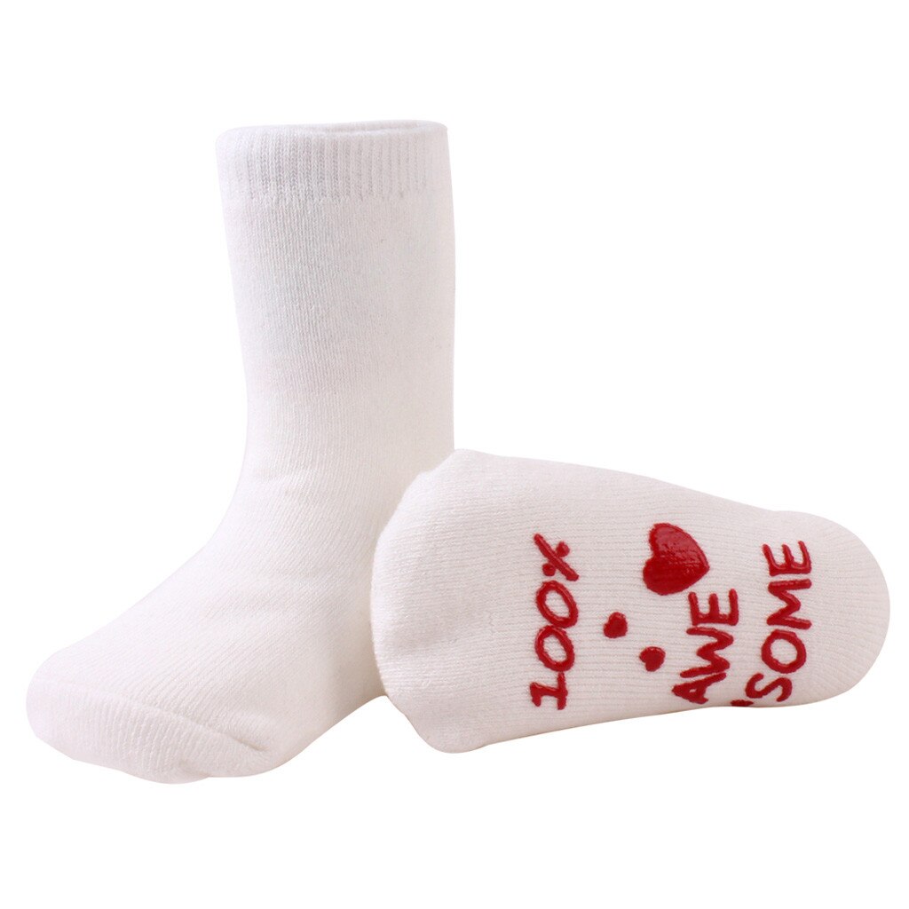 1 Paare Art Baby Socken freundlicher Mädchen Jungen lässig Niedlichen Karikatur knapp Socken Neugeborenen Jungen Mädchen Baby Kleidung Zubehör: Weiß