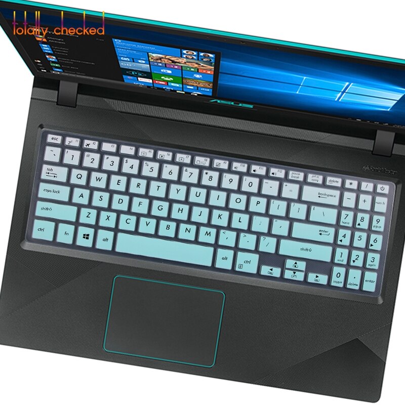 For Asus VivoBook 15 YX560U Y5000 X507 X507U X507UA X507UB X507UD x560ud X560 15.6 inch Laptop Keyboard Cover Skin Protector: fademint