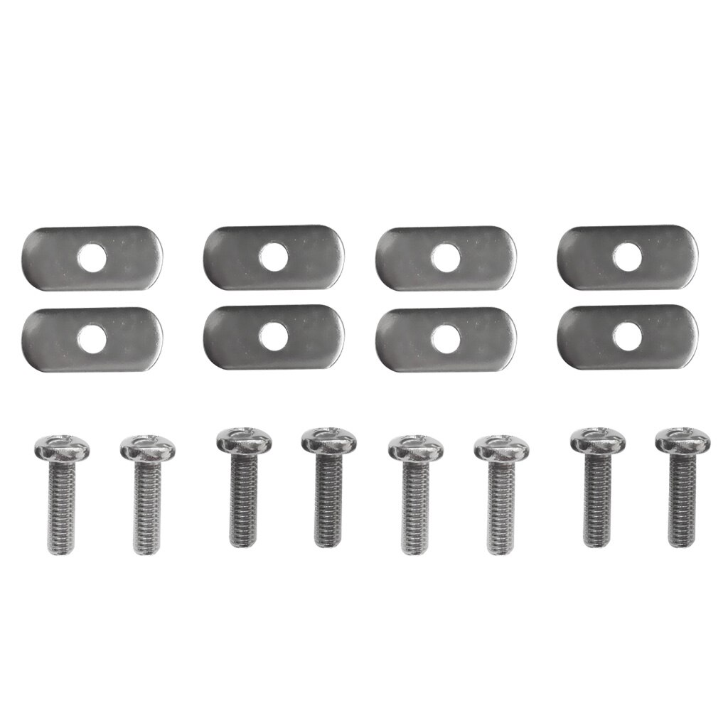 Kit de repuesto de tornillos y tuercas para Kayak, para canoas, barcos y rieles, 8 unidades
