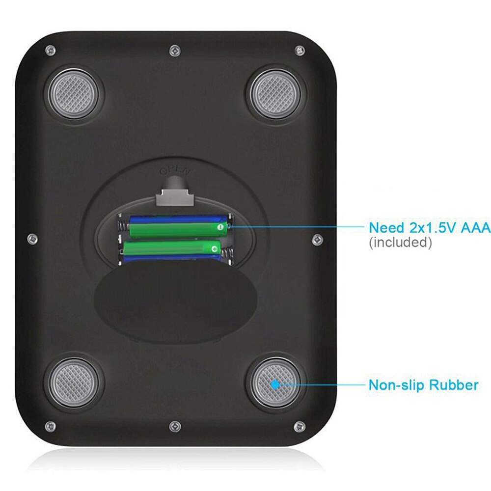 Electronic Kitchen Scale Digital Food Scale Stainless Steel Weighing Scale LCD High Precision Measuring Tools Scale For Cooking