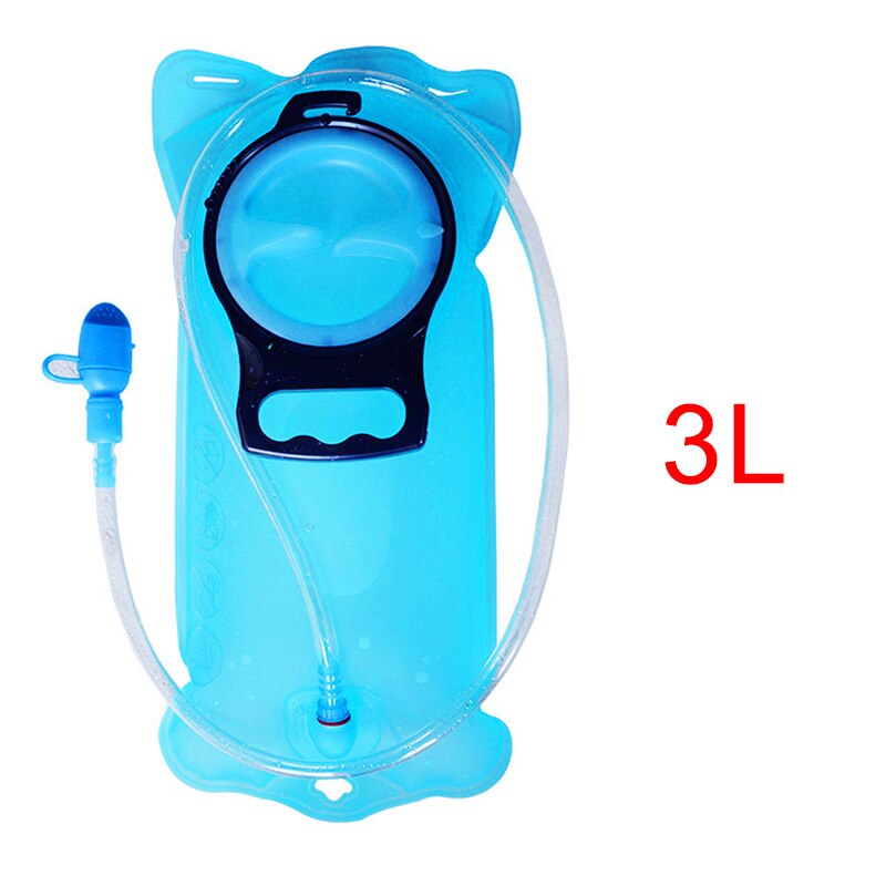 3L 2.5L 2L Fietsen Rugzak Waterzak Bag Outdoor Wandelen Hydration Bag Camping Back Zachte Fles Water Zakken: Blue 3L