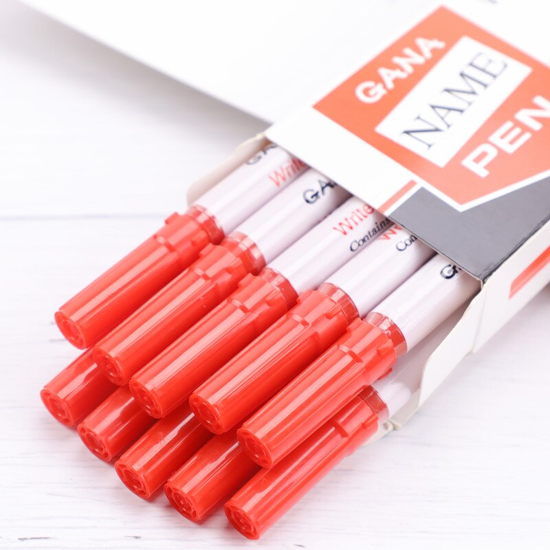 Small headed marker pen Mark Oily Optical Disc Glass Ceramic plastic marker signature marker pen Zebra same style