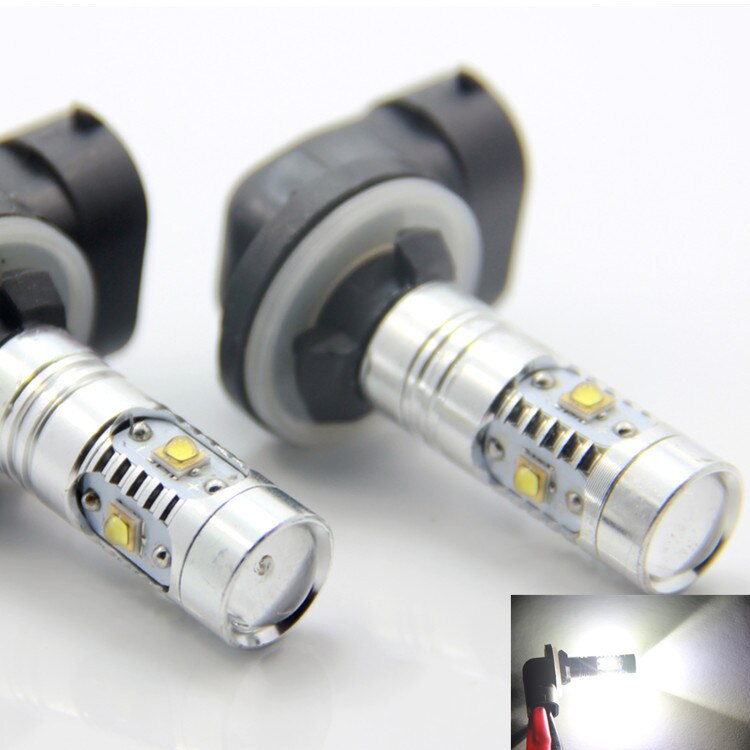 881 880 25W Cree Heldere Mistlicht H1 H3 Led Automobiel Mistlamp Anti Fog Lamp