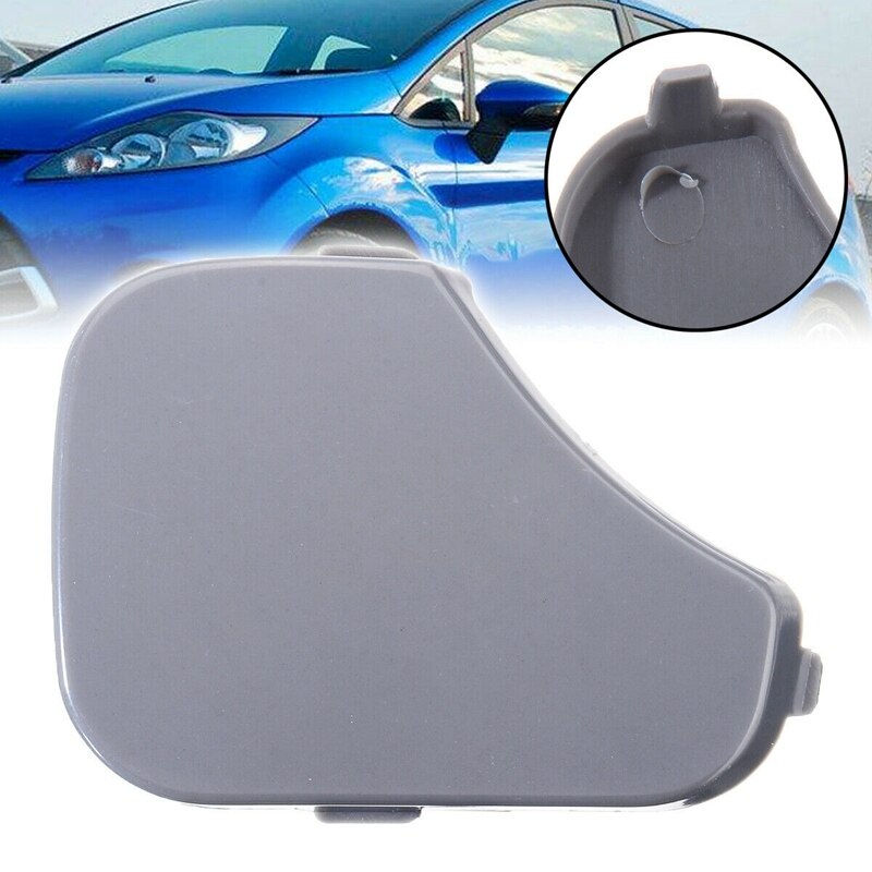 AL21 -Car Front Bumper Towing Eye Cover Trailer Cover Fit for Ford FIESTA MK6 1375861 6S6117A989A