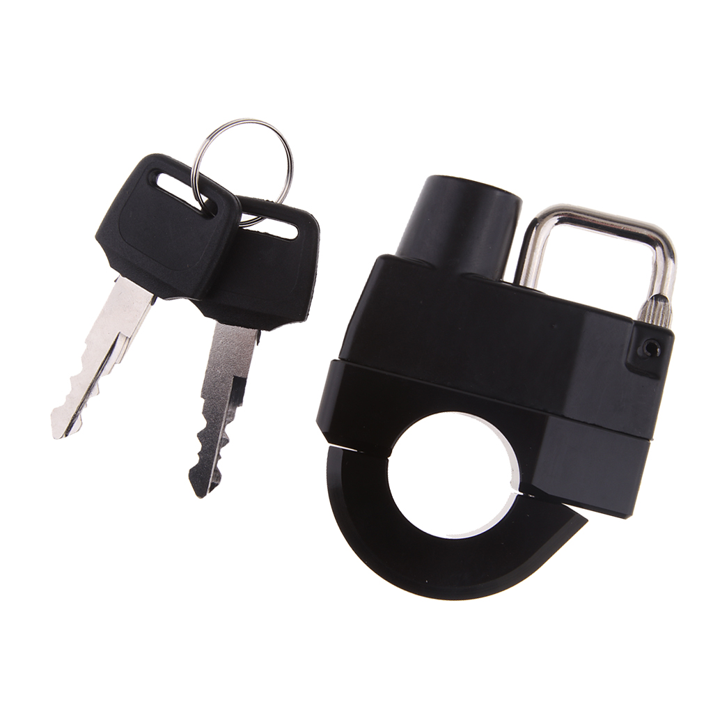 25mm Handlebars Helmet Lock w/ 2 Keys for YAMAHA XVS 1100 Drag Star 1999-03