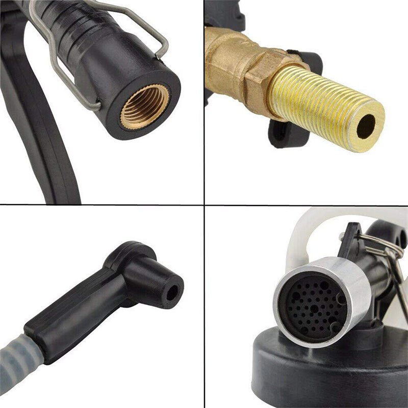 AIR PNEUMATIC BRAKE FLUID BLEEDER PRESSURE STORAGE TANK KIT TOOL BLEEDING BOTTLE brake bleeder