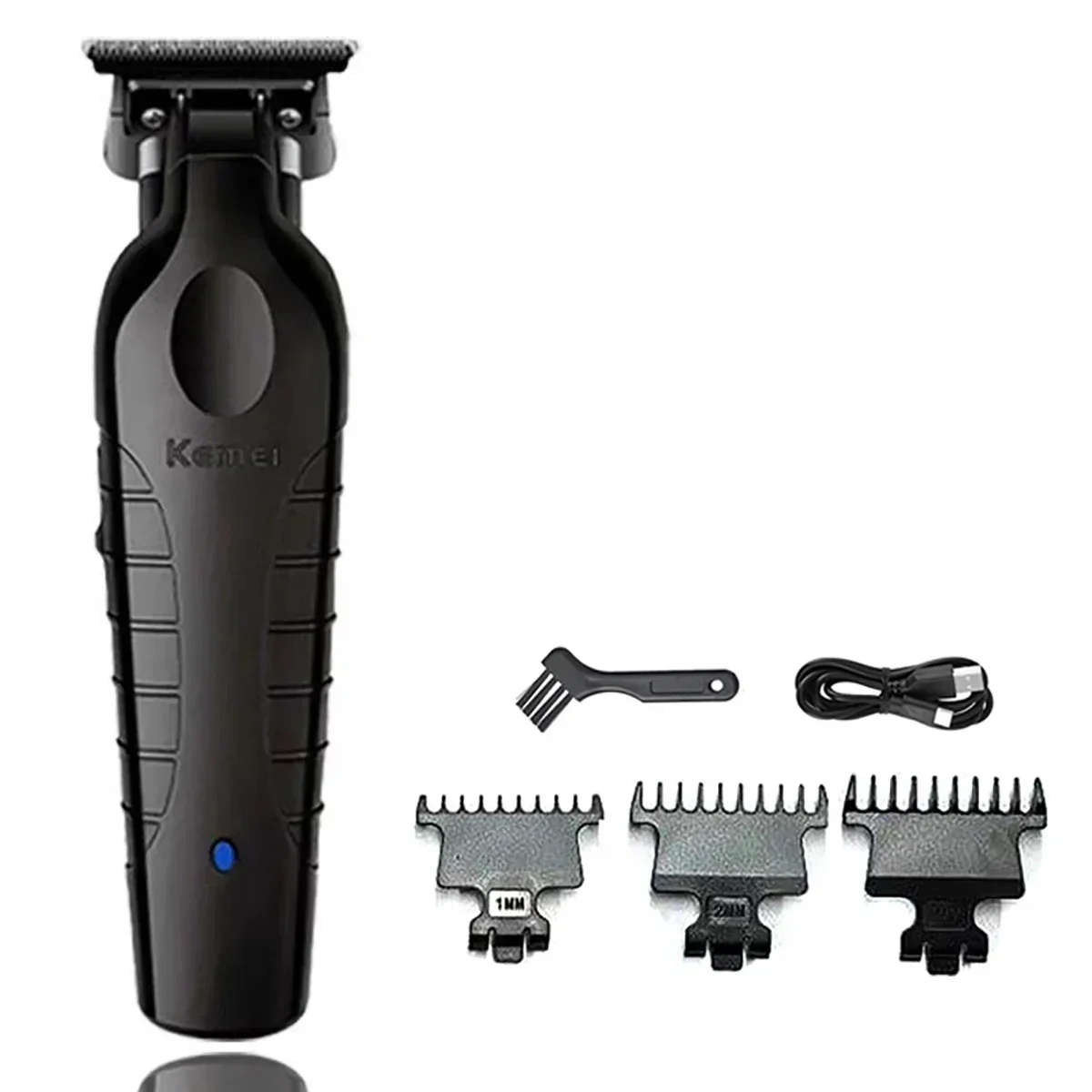 Kemei KM-2299 máquina cortadora de pelo máquina de corte de pelo para hombres cortadora de pelo cortadora cortadora de pelo cortadora: Morado