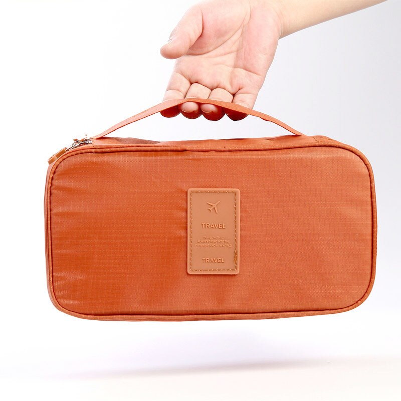 Ondergoed bh sokken organizer box draagbare reis doek verpakking opbergtas vrouwen cosmetische make-up etui koffer reisaccessoires