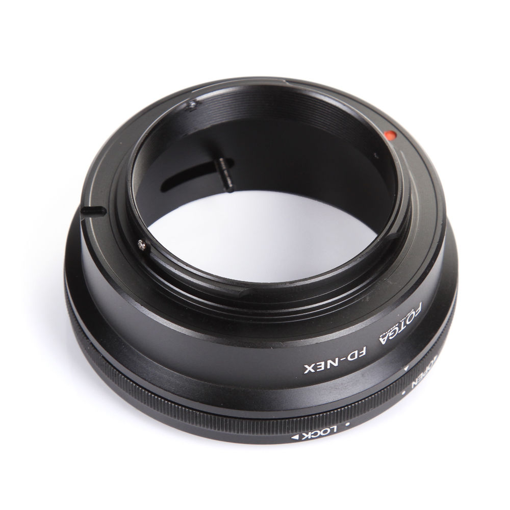 Bague adaptateur d'objectif FOTGA pour objectif Canon FD FL à Sony E Mount NEX-C3 NEX-5N NEX-7 NEX-VG900