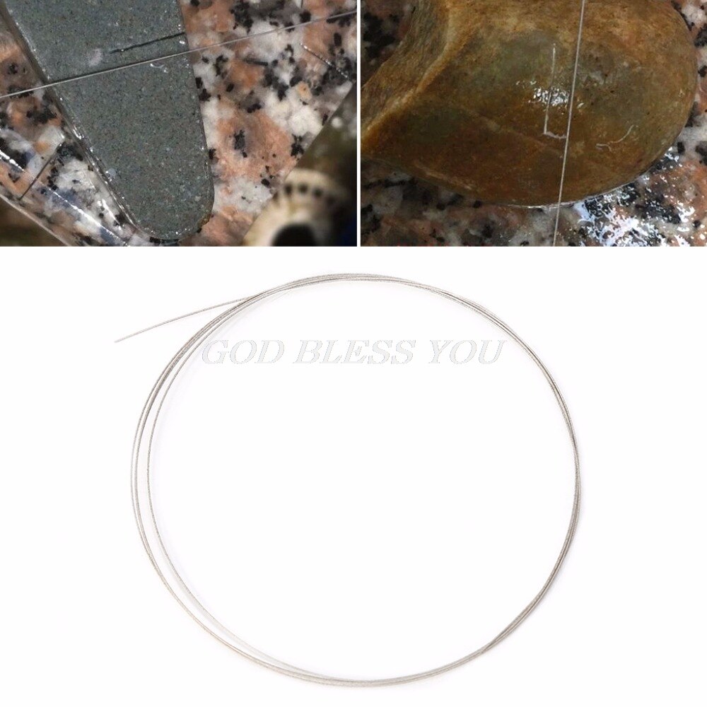 1m bricolage lames de scie à ruban coupe fil de métal diamant émeri Jade métal pierre verre directe