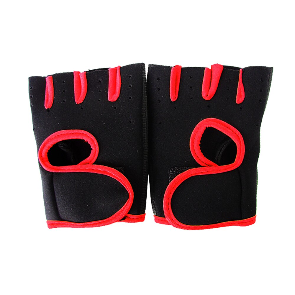1 par masculino feminino ginásio metade dedo esportes fitness exercício luvas de pulso de treinamento anti-deslizamento resistência luvas de levantamento de peso novo: 5 / XL