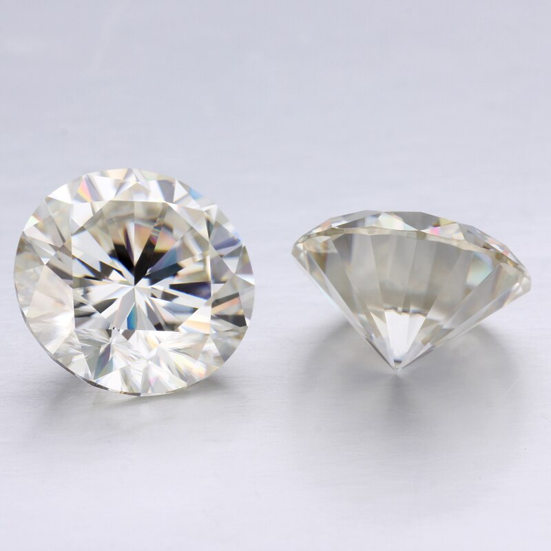 Moissanite Round Brilliant Cut 6.5mm GH 1ct loose moissanites stones jewelry gems for women jewerly making