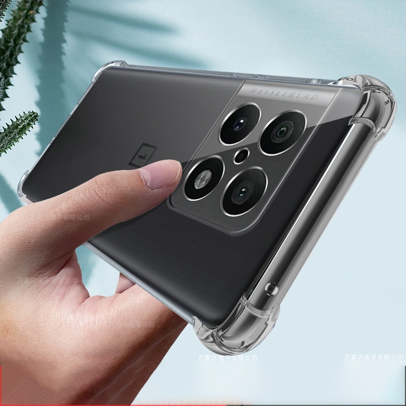 Voor Oneplus 10 Pro Case Slim Transparant Soft Tpu Clear Telefoon Cover Beschermende Funda