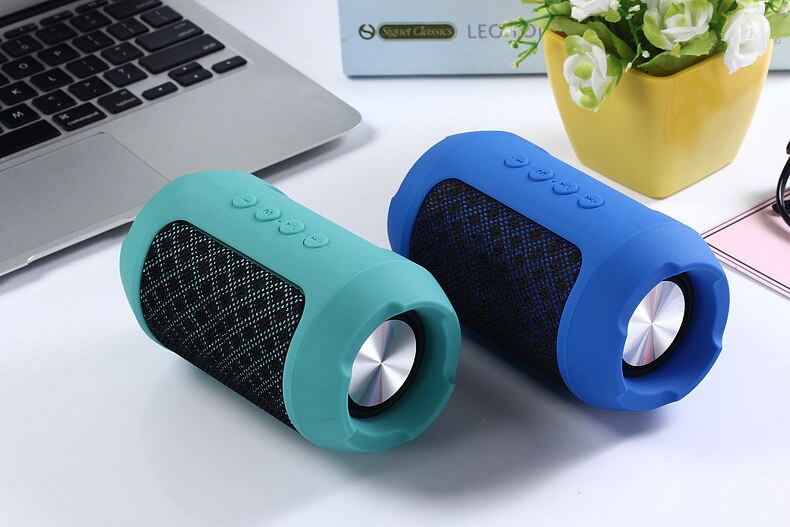 Muziek Draagbare Mini Bluetooth Speaker Draadloze Hifi Luidspreker Subwoofer Luidspreker Audio Ondersteuning Tf Aux Usb