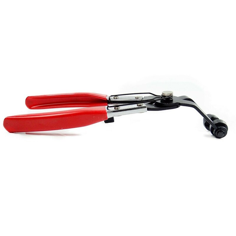 2 Pc Hose Clamp Pliers Tool Set Angle Swivel Jaw Locking Flat Band Coolant Clip