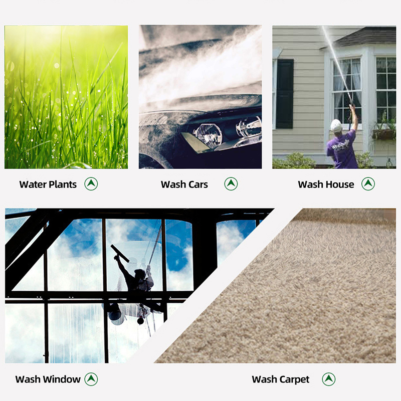 Retractable Hose Home Outdoor Car Wash Water Gun Flexible Hose Universal Expandable Magic Stretchy Pipe Garden Irrigation Tools