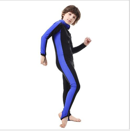 Sbart Nylon Lange Mouwen Kids Wetsuits Duiken Pakken Voor Jongens/Meisjes Kinderen Rash Guards Een Stukken Surfen Zwemmen Snorkel kinderen