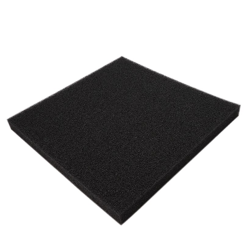 Activated Carbon Foam Pad Filter Aquarium Vierkante Filtratie Spons Vel