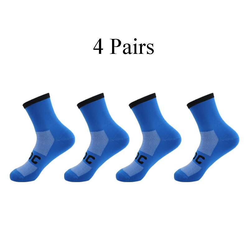 4 Pairs High Elastic Wear Resistant Socks Camping Rock Climbing Socks