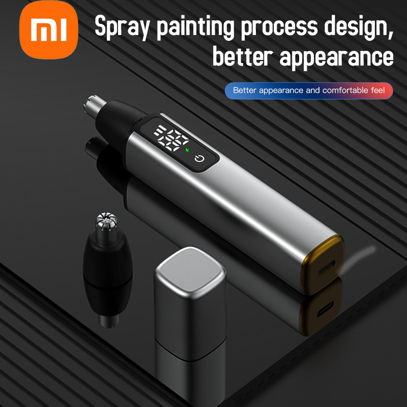 Xiaomi Electric Ear Nose Hair Trimmer Rechargeable Type-C Fast Charging Portable shaver Hair Clipper Trimmer For Nose