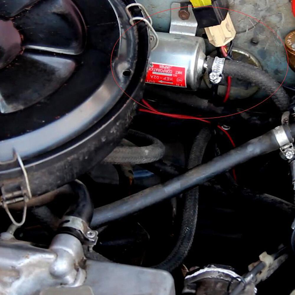 12v 24v elektronisk brændstofoverførselspumpe lavtryksbolt fikseringstråd diesel hep -02a sæt benzinpumpe metal guld sølv 8mm fp009
