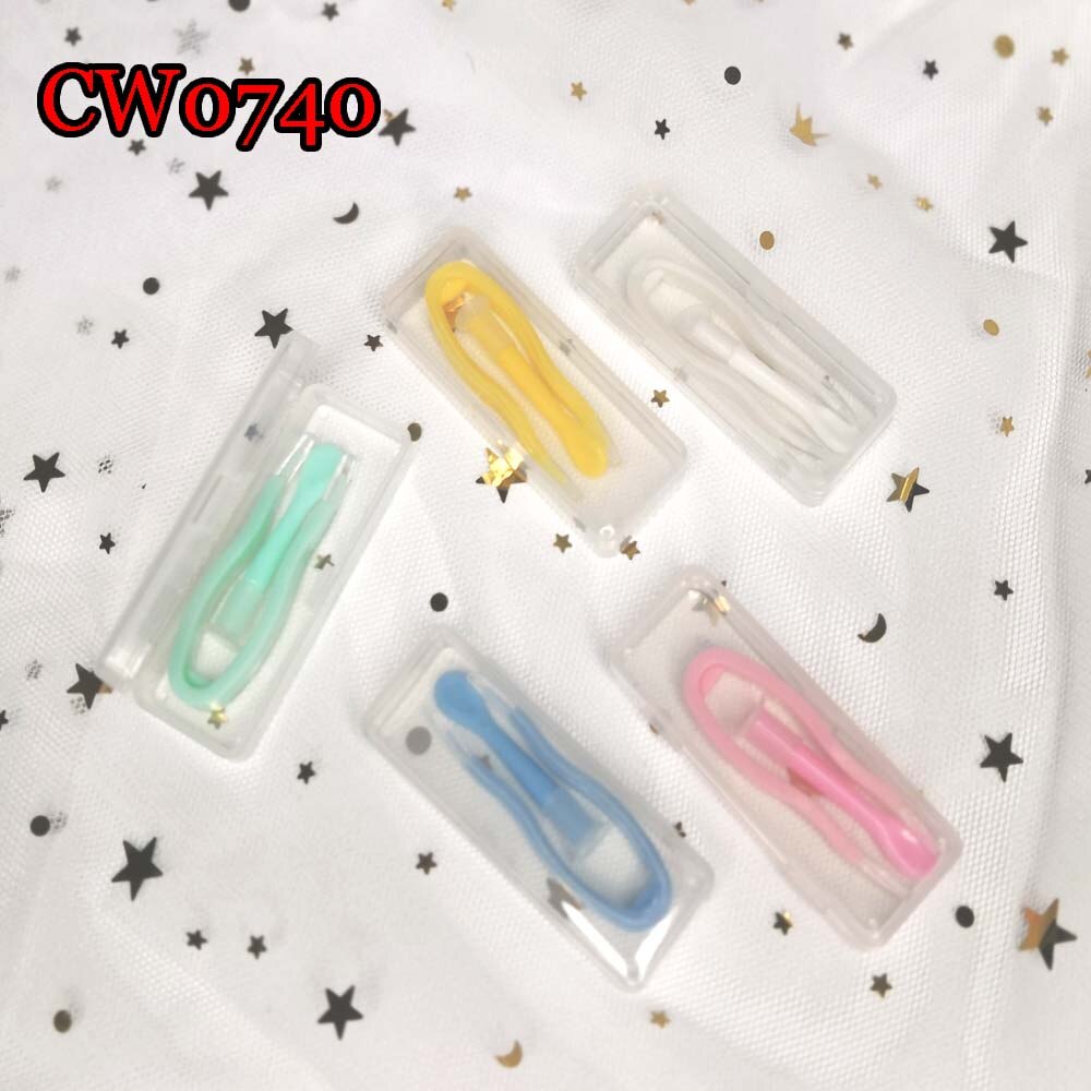 Small Contact Lenses Tweezers with Suction Stick Color Special Tool Lens Inserter Remover Eyewear Accessories CW0740