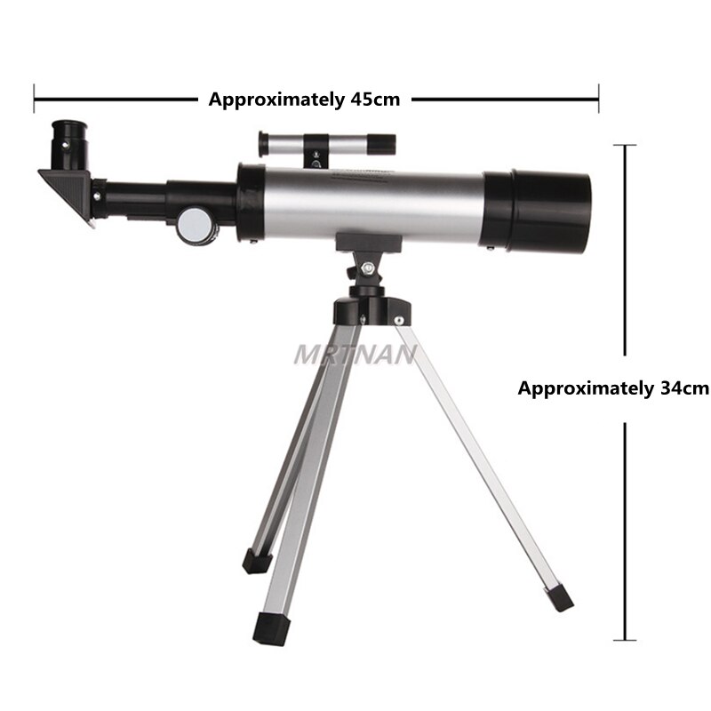 F36050 Refractor Astronomical Telescope 90X Zoom Monocular Outdoor Observation Mirror Stargazing Astronomical Telescope