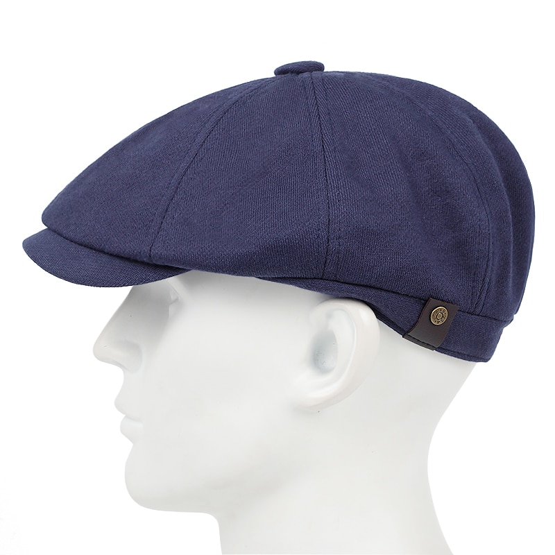 Bomuld% baret gammel hat fire-farve casual hatte efterår og vinter varme kasket kolde kasketter