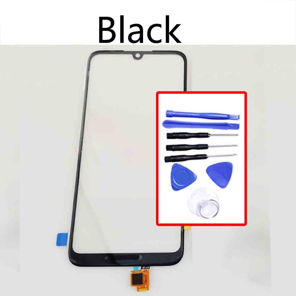 TouchScreen For Motorola Moto E6 Plus Touch Screen Panel Digitizer Sensor Replacement: Black-With tool