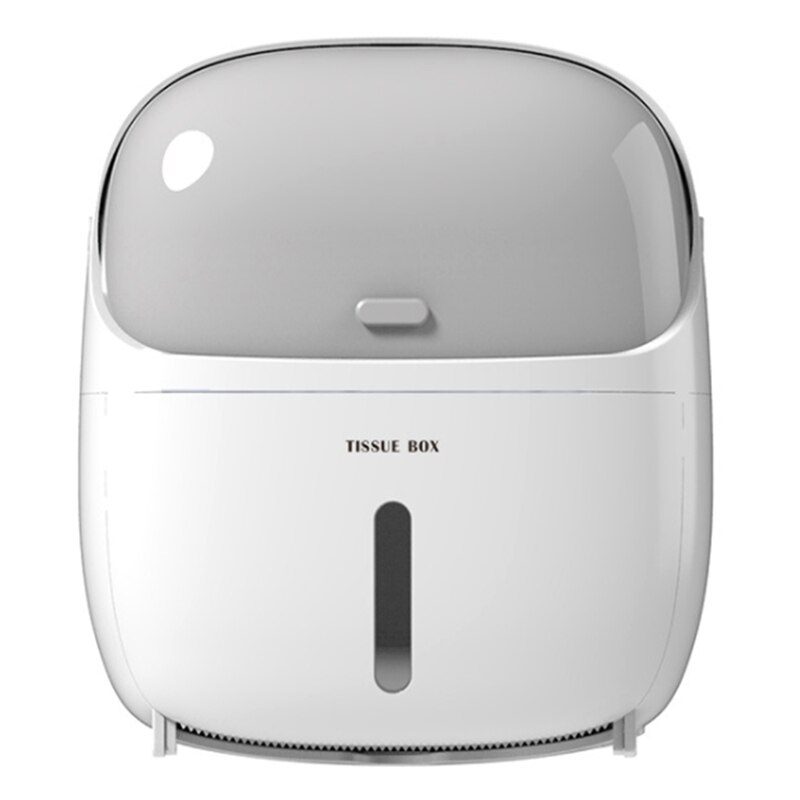 Toiletpapierhouder houder voor toiletpapier badkamer toiletpapier opbergdoos toiletrolhouder robotvorm: B