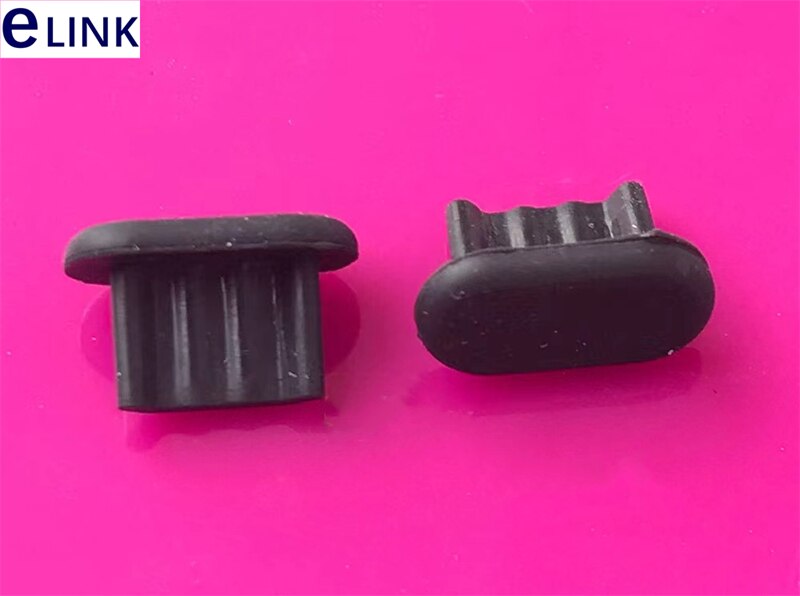 Copertura protettiva del gel di silice della spina di polvere del micro USB 100pcs per l'interfaccia di dati del telefono cellulare che carica il cappuccio antipolvere ELINK di trasporto libero