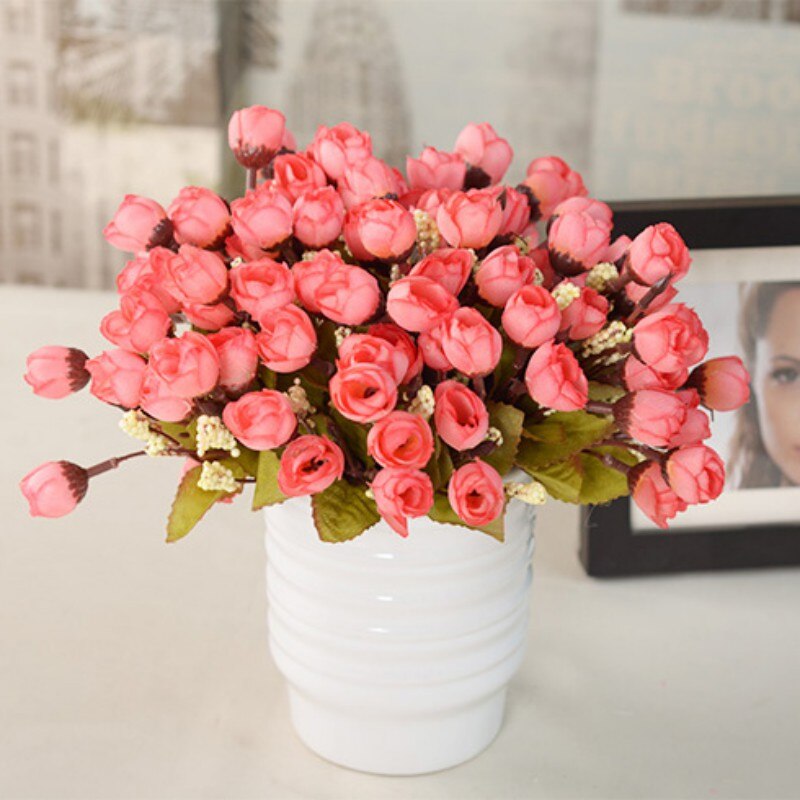 15 Bloemhoofdjes Camellia Magnolia Bloemen Wedding Pioen Boeket Hortensia Thuis Party Decor