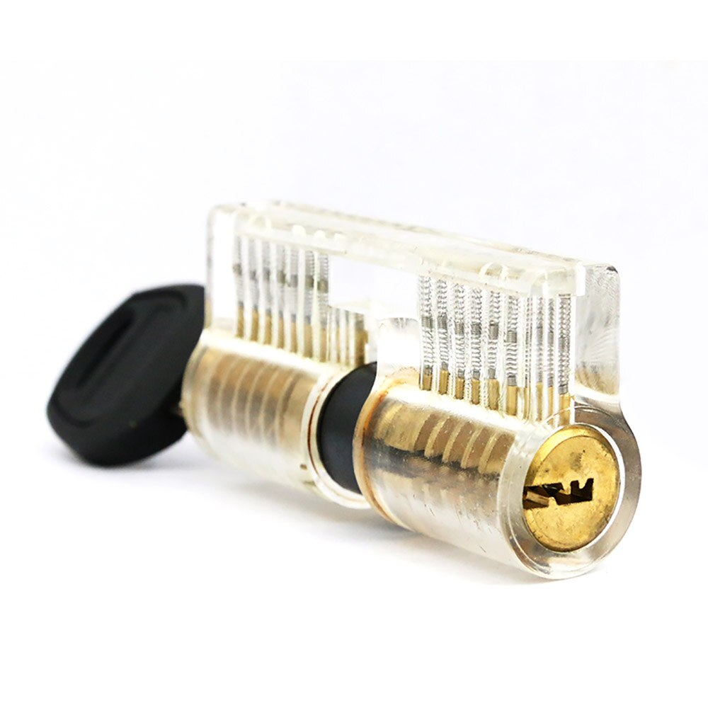 Transparent Transparent Cylinder Lock Combination Practice Even Transparent Practice Lock Function Padlock