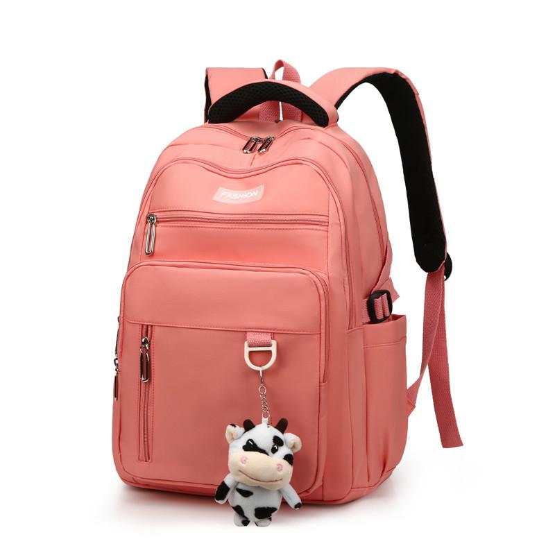 frauen Rucksack Wasserdicht Schule Tasche Für Jugendliche Mädchen freundlicher Orthopädische Schulranzen freundlicher Bookbags Mochilas: Wassermelone rot