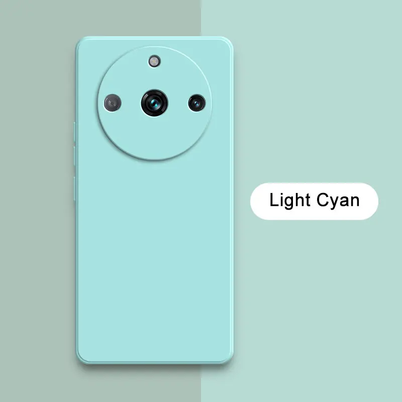 Custodia originale quadrata in silicone liquido per realme 11 pro plus 5g , custodia protettiva morbida 360 per telefono realme 11 11 pro: Nylon / Multi