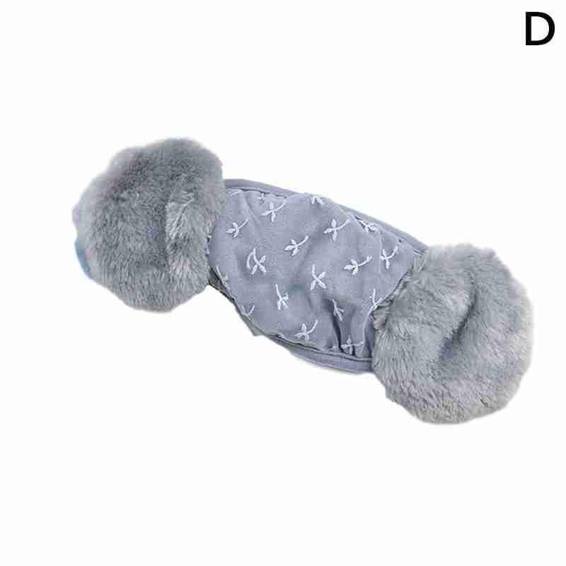 2 in 1 Ohr Wärmer Frauen Warme Kopfhörer Vlies Winter Frauen Ohrenschützer Maske draussen Reiten Zubehör unisex Ohr Wärmer Frauen: D