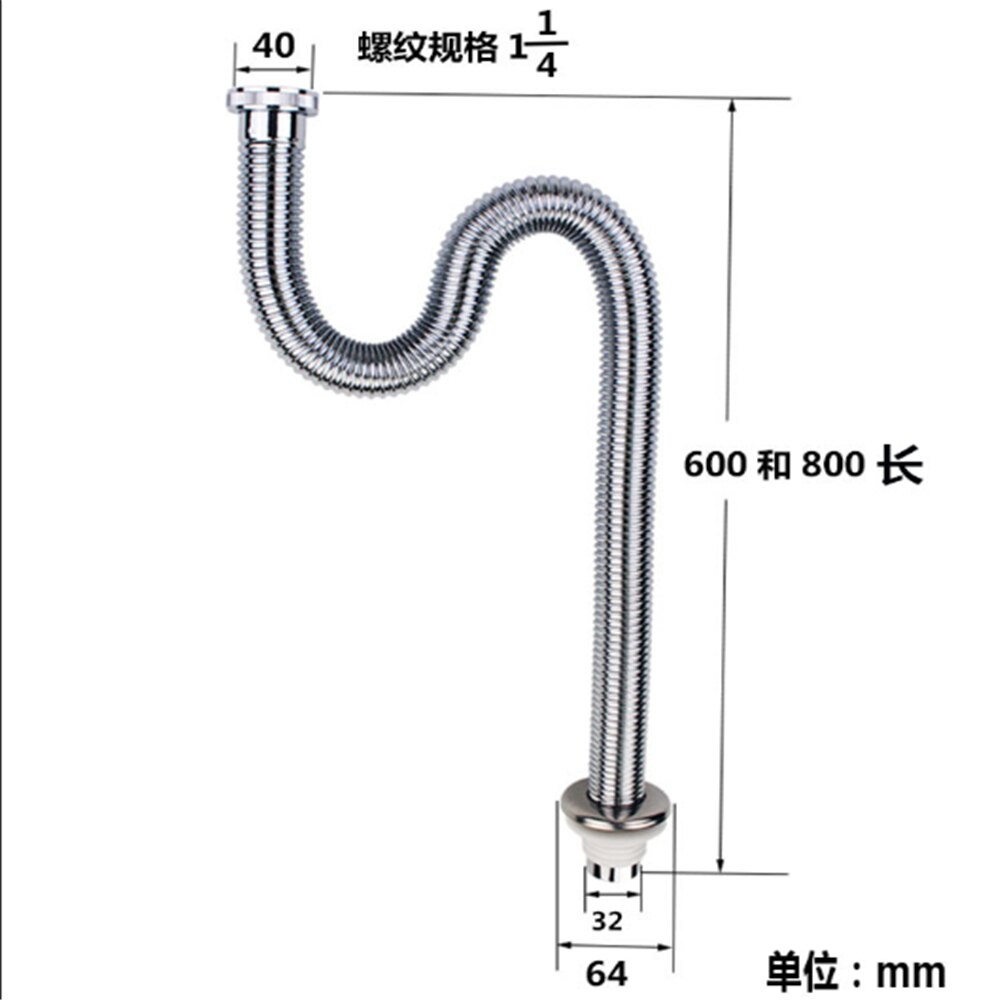 Alle Koperen Europese Standaard Riool Verbinding Pijp Ribbelbuis Launch 4 Cm Schroef Type S Bocht P Bocht Afvoerpijp launch