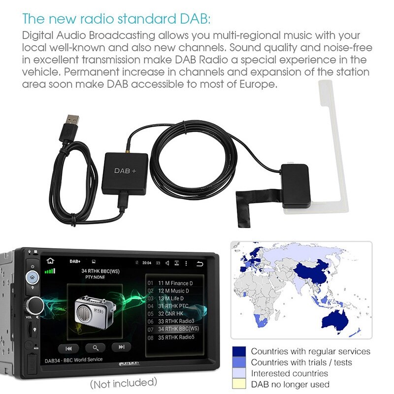 354 DAB+ Box Digital Radio Tuner Amplified Antenna... – Vicedeal