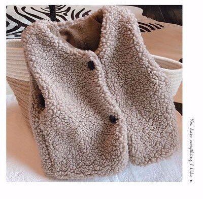 Baby Peuter Baby Meisjes Herfst Winter Baby Dikke Vest Meisjes Jongens Berber Fleece Vest Baby Meisje Winter Kleding 0-24M: Grijs / 24M