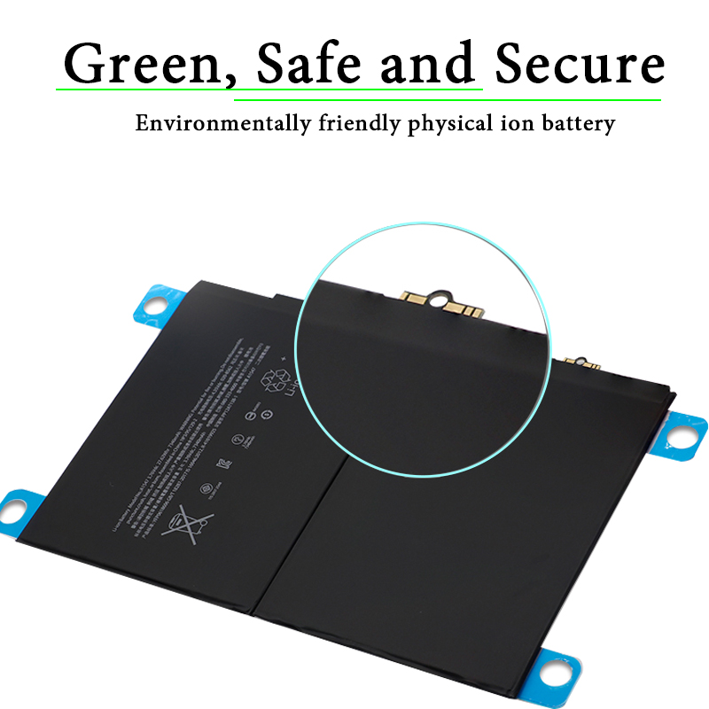 Voor IPad Air 2 Batterij 7340mAh Li-Ion Interne Vervangende Batterij voor Ipad 6 Air 2 A1566 A1567 met Gratis Tools
