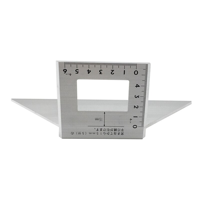 Japan Shinwa 62112 multi purpose angle ruler 45 ° 90 ° cross line ruler woodworking angle ruler