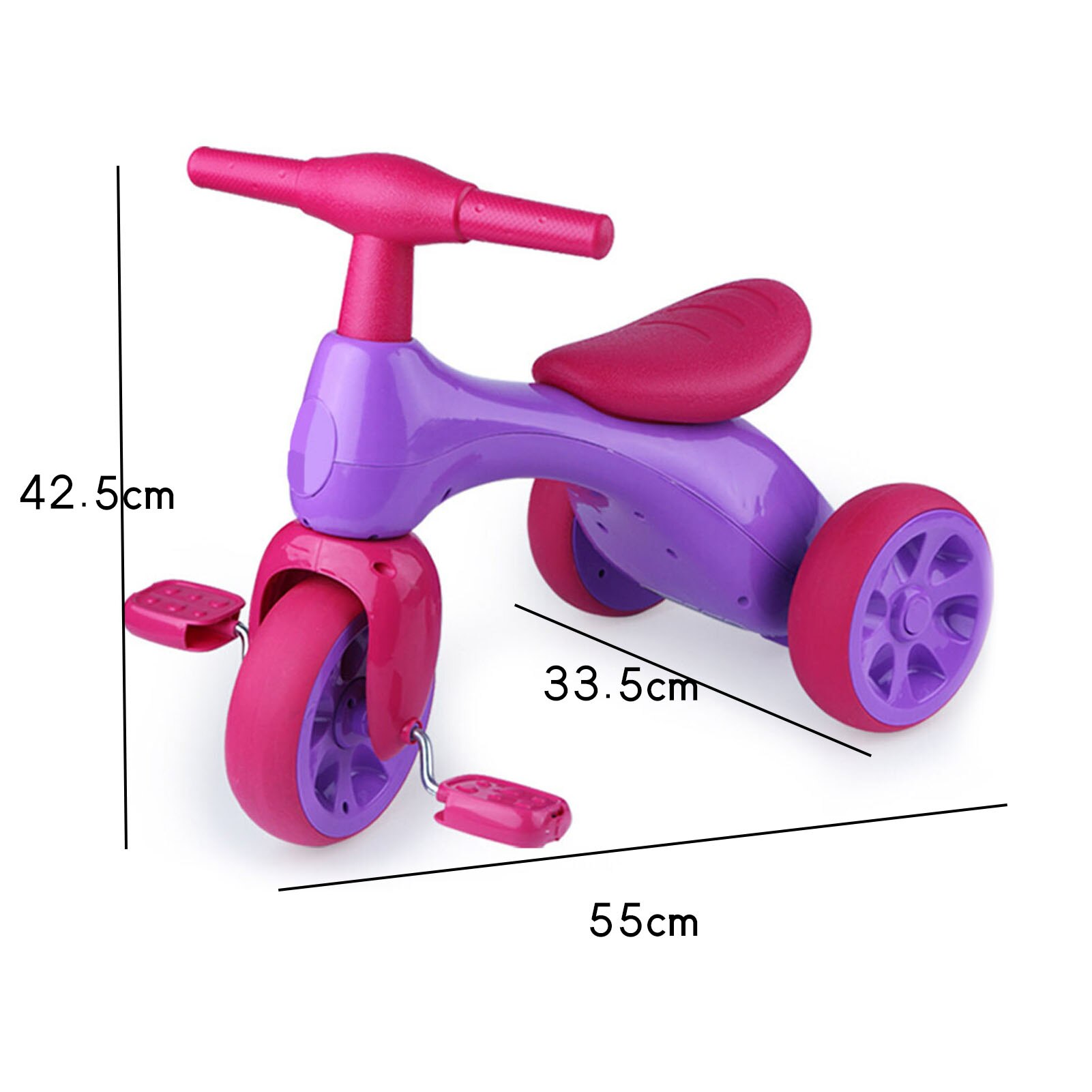 Baby Loopfiets Kids Driewieler Scooter Leren Lopen Krijgen Balans Gevoel Rijden Walker Speelgoed Voor Kinderen 1-3