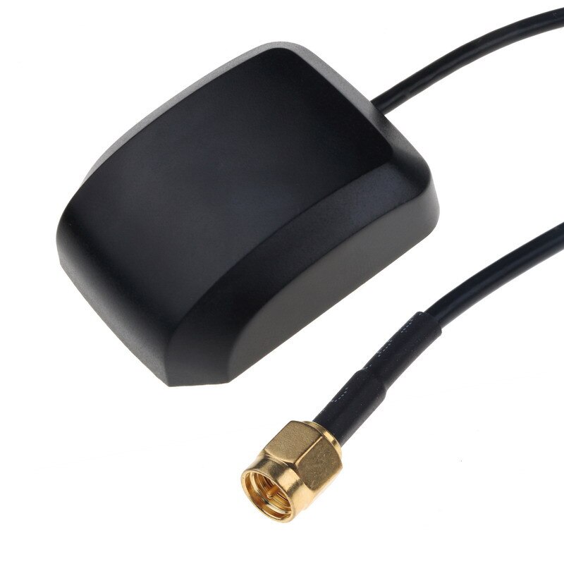 5V Ricevitore GPS per auto SMA Conector nero 3M cavo antenna GPS auto auto antenna adattatore per DVD di Navigazione macchina Fotografica di Visione notturna