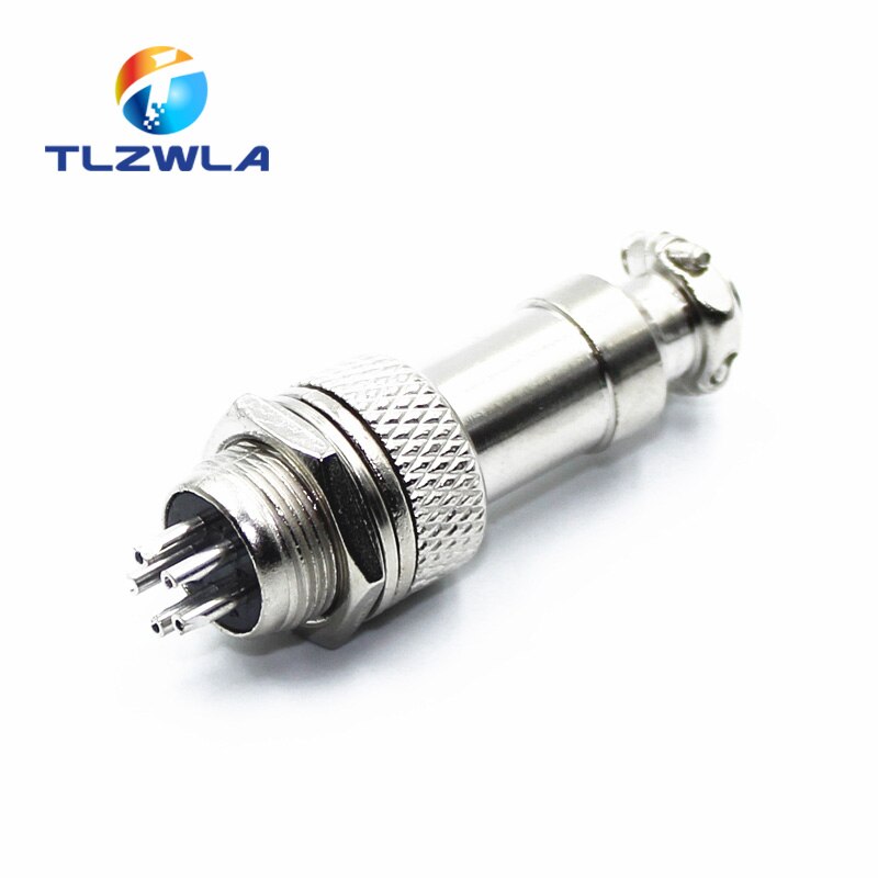 1set GX12 2/3/4/5/6/7 Pin Male + Female 12mm L88-93 Circular Aviation Socket Plug Wire Panel Connector with Plastic Cap Lid