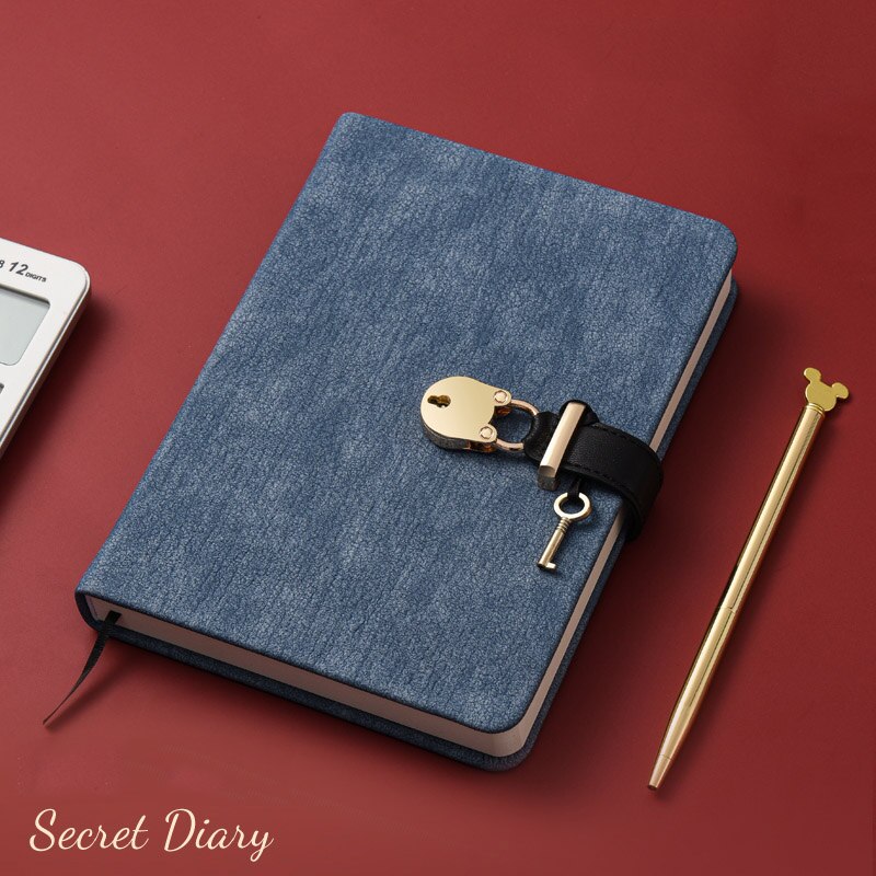 Secret Lined Journal Diary Ruled Notebook With Lock