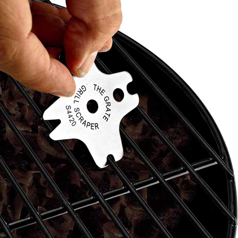 BBQ Grill Brush And Scraper Stainless Steel Extra Strong Barbecue Cleaner Cleaning Brush Tools Weber Gas Accessories