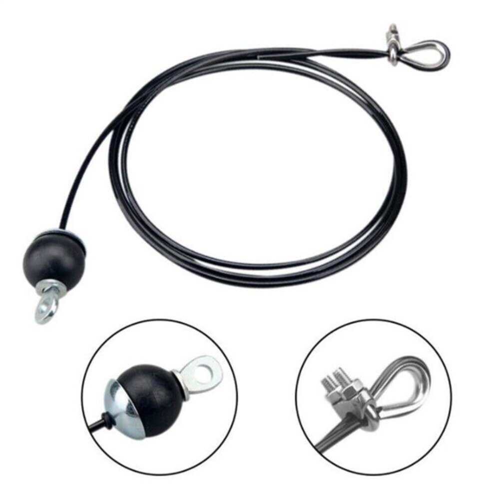 2M-4M Adjustable Gym Cable Wire Rope Heavy Duty Steel Replace Parts Home Fitness Arm Biceps Strength Trainning Equipment